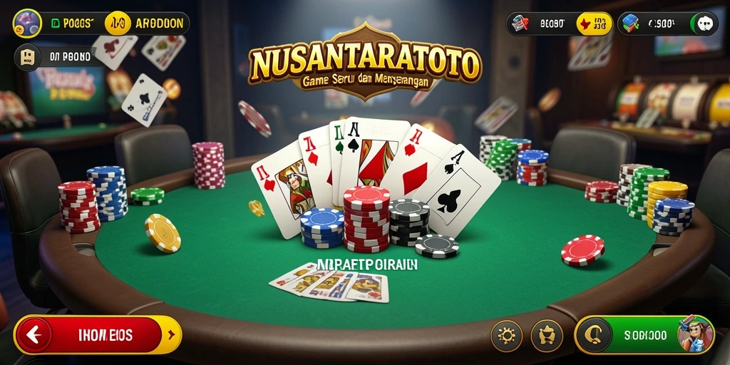 Tampilan gameplay seru NUSANTARATOTO yang mengasyikkan.