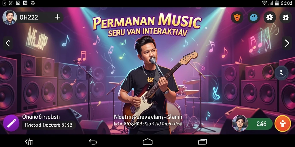 Tampilan screenshot gameplay OH222 yang menarik dan interaktif.
