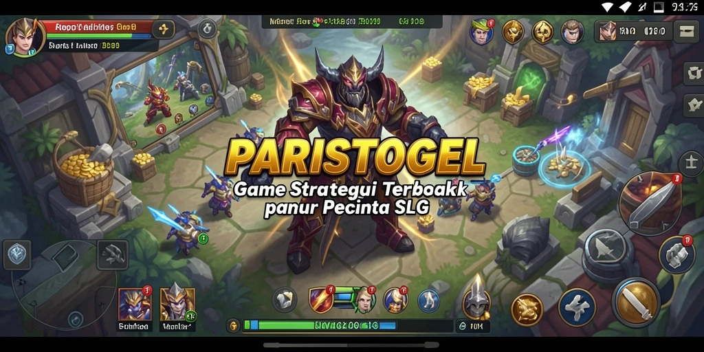 Tampilan menarik gameplay PARISTOGEL yang menegangkan.